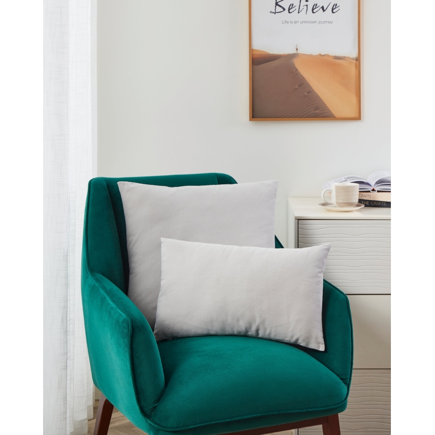 Eglo 420089 - Декоративна възглавница ILES 30x45 cm сива