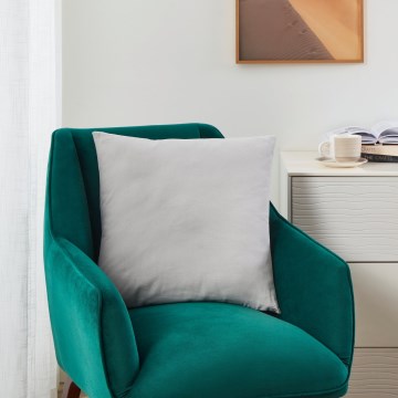 Eglo 420091 - Декоративна възглавница ILES 50x50 см сива