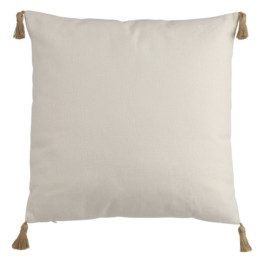 Eglo 420097 - Декоративна възглавница CHEVERY 45x45 cm бежова/кафява