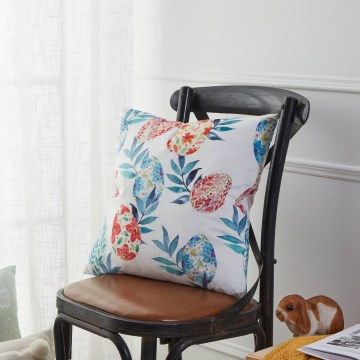 Eglo 420101 - Декоративна възглавница GEBENG 45x45 см синьо/червено