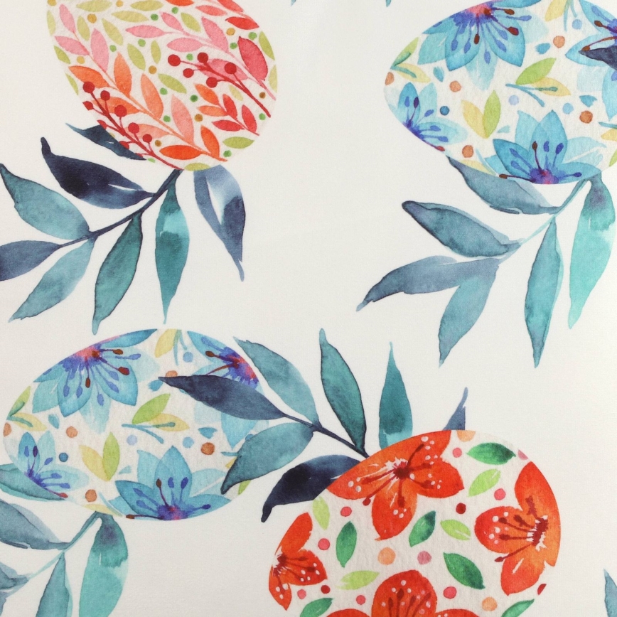 Eglo 420101 - Декоративна възглавница GEBENG 45x45 см синьо/червено