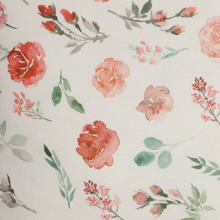 Eglo 420102 - Декоративна възглавница GEBENG 45x45 см бяла/розова