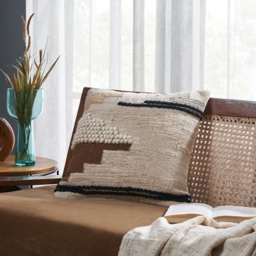 Eglo 420108 - Декоративна възглавница CHEVERY 45x45 cm бежова