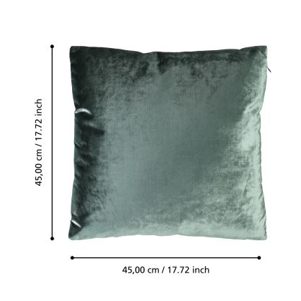 Eglo 420271 - Декоративна възглавница SINGU 45x45 см зелена