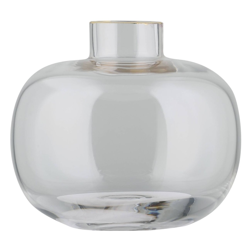 Eglo 421214 - Стъклена ваза SIRANANA 11,8x13 см прозрачна/златна