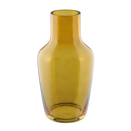 Eglo 421223 - Стъклена ваза SIRANANA 25x13,3 cm жълта/димна