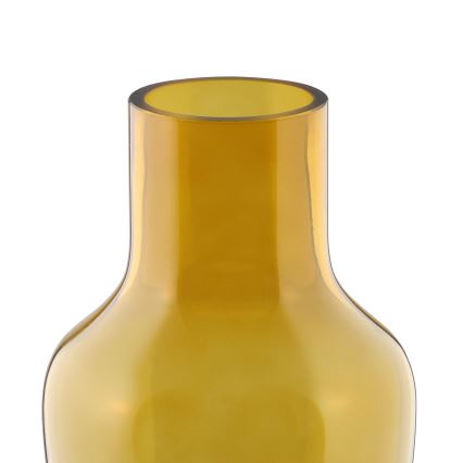 Eglo 421223 - Стъклена ваза SIRANANA 25x13,3 cm жълта/димна