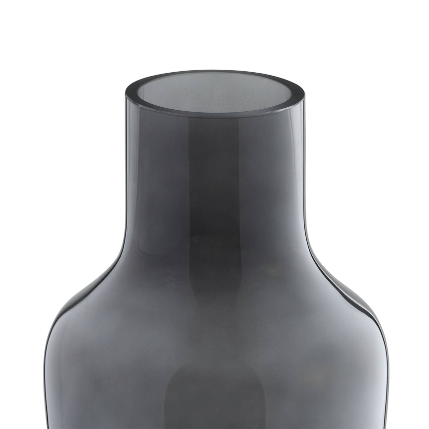 Eglo - Стъклена ваза 25x13,3 см черен