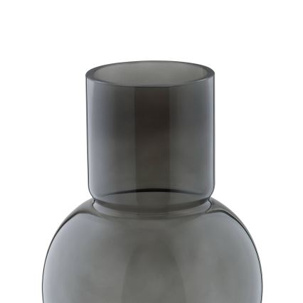 Eglo - Стъклена ваза 28x15,5 см черен