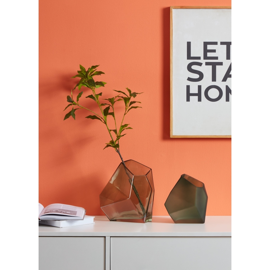 Eglo 421348 - Стъклена ваза CLONONY 23,5x15x21,5 см зелена