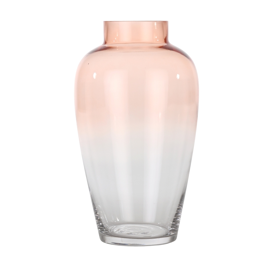 Eglo 421357 - Стъклена ваза KENYASI 27x15,5 см розова