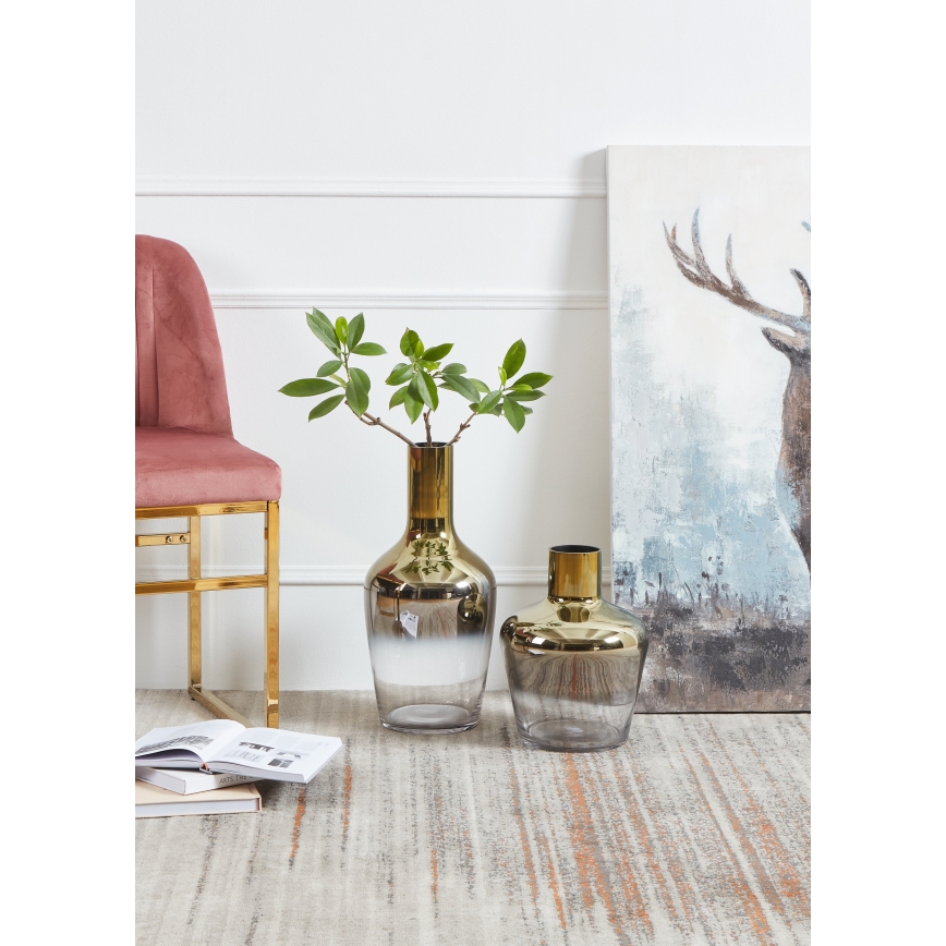 Eglo 421372 - Златна стъклена ваза SAMUNTAI 48 x 23 см