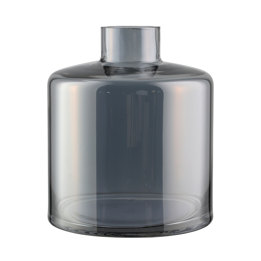 Eglo 421385 - Стъклена ваза NABAS 24,5x21 cm черна/димна