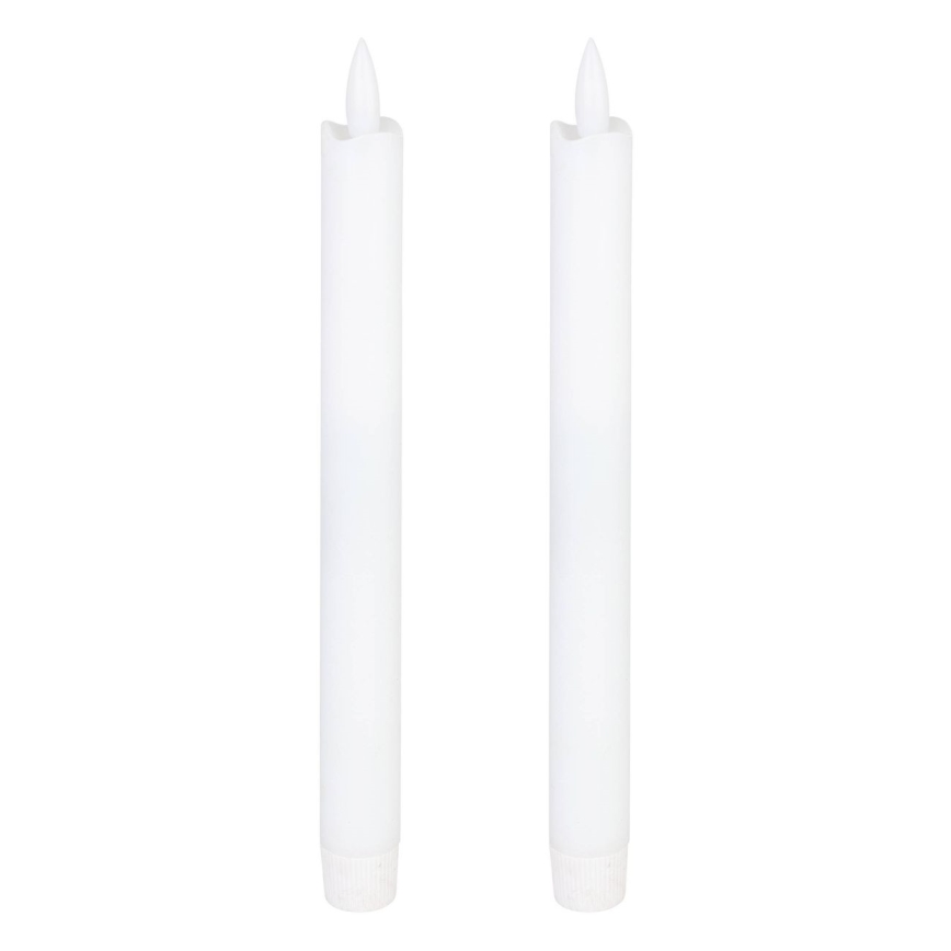 Eglo - К-кт 2x LED свещ LED/1xAAA 24,5 см бял
