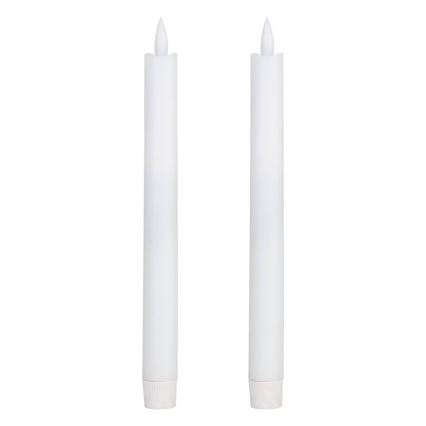 Eglo - К-кт 2x LED свещ LED/1xAAA 24,5 см бял