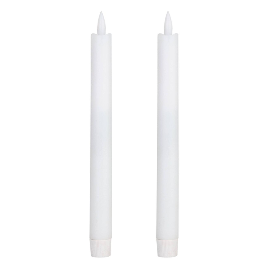 Eglo - К-кт 2x LED свещ LED/1xAAA 24,5 см бял