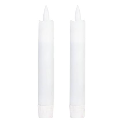 Eglo - К-кт 2x LED свещ LED/1xAAA 15 см бял
