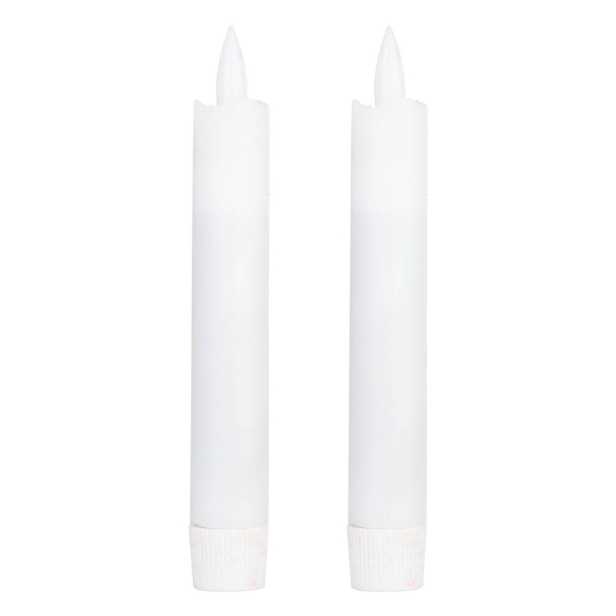 Eglo - К-кт 2x LED свещ LED/1xAAA 15 см бял