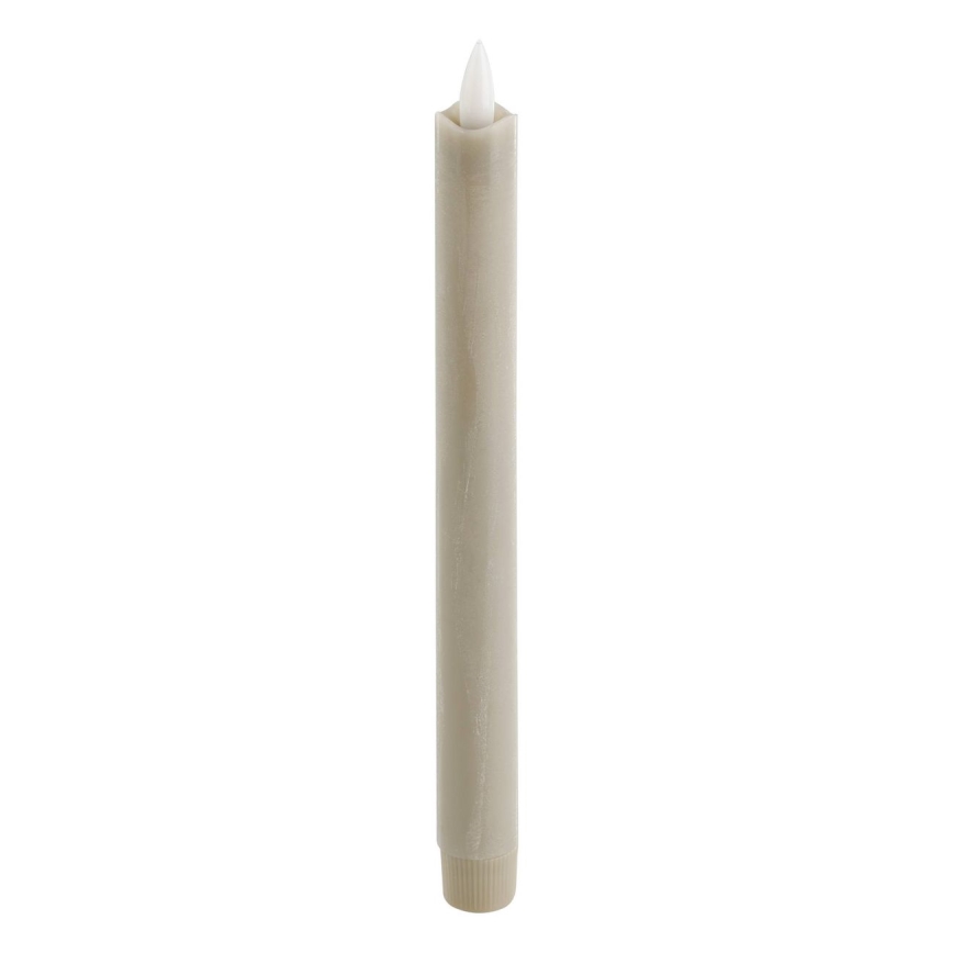 Eglo - Комплект 2 бр. LED свещи LED/1xAAA 24,5 см бежова