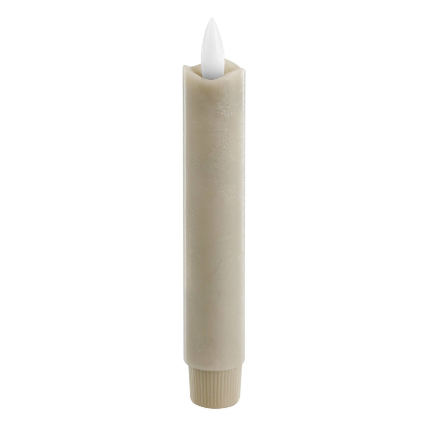 Eglo - Комплект 2 бр. LED свещи LED/1xAAA 15 см бежова