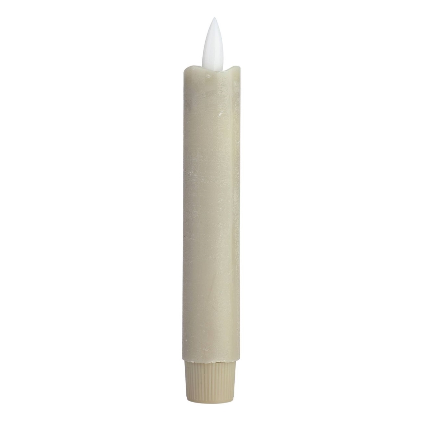 Eglo - Комплект 2 бр. LED свещи LED/1xAAA 15 см бежова