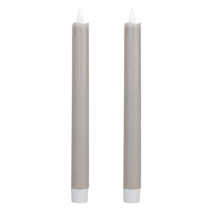 Eglo - К-кт 2x LED свещ LED/1xAAA 24,5 см сив