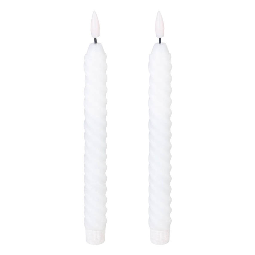 Eglo - К-кт 2x LED свещ LED/1xAAA 25 см бял