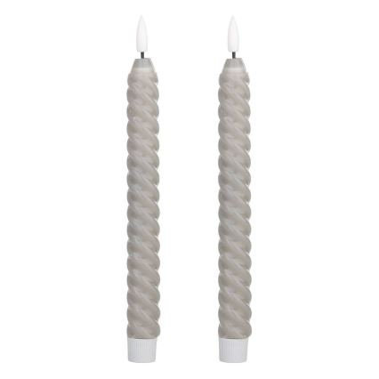 Eglo - К-кт 2x LED свещ LED/1xAAA 25 см сив