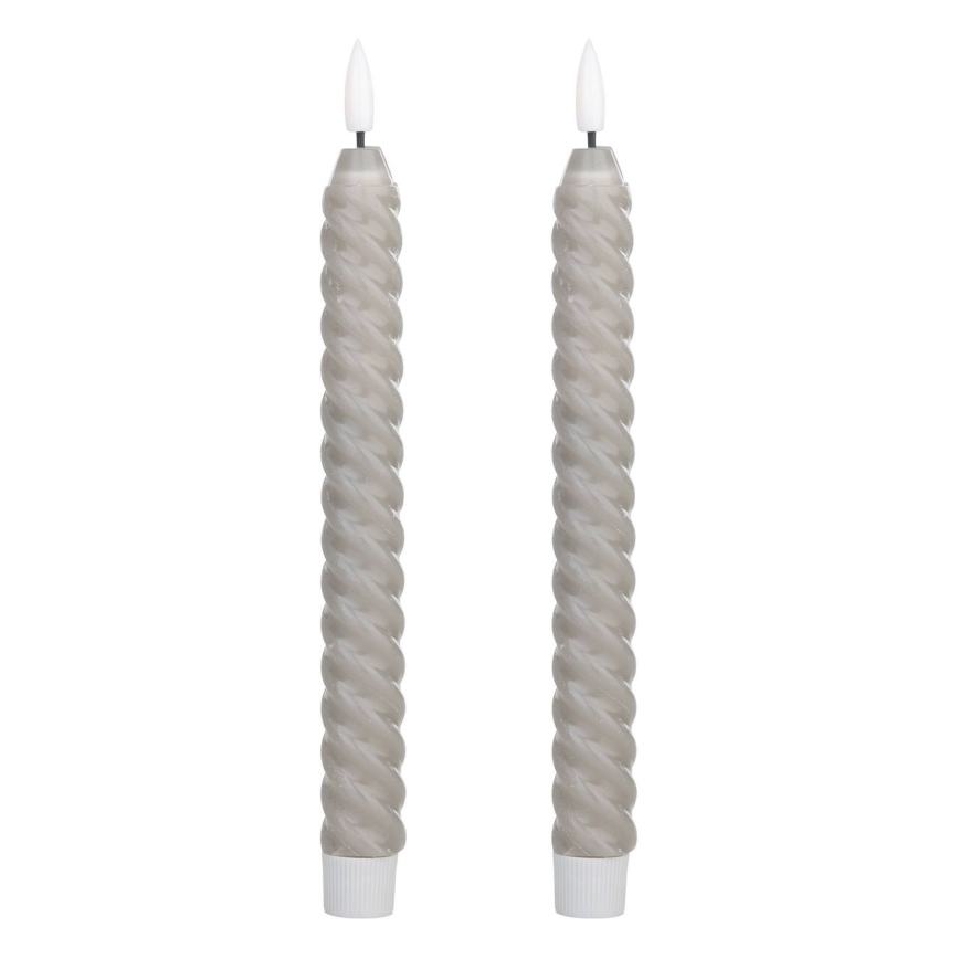 Eglo - К-кт 2x LED свещ LED/1xAAA 25 см сив
