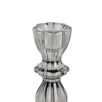 Eglo - Свещник 16,5x8,5 см сив
