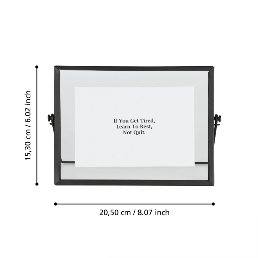 Eglo - Рамка за снимка 10x15 см черен