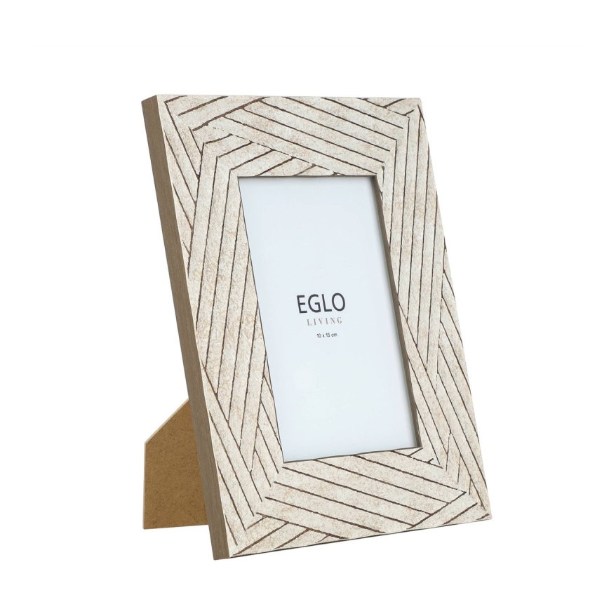 Eglo - Рамка за снимка 10x15 см бежов