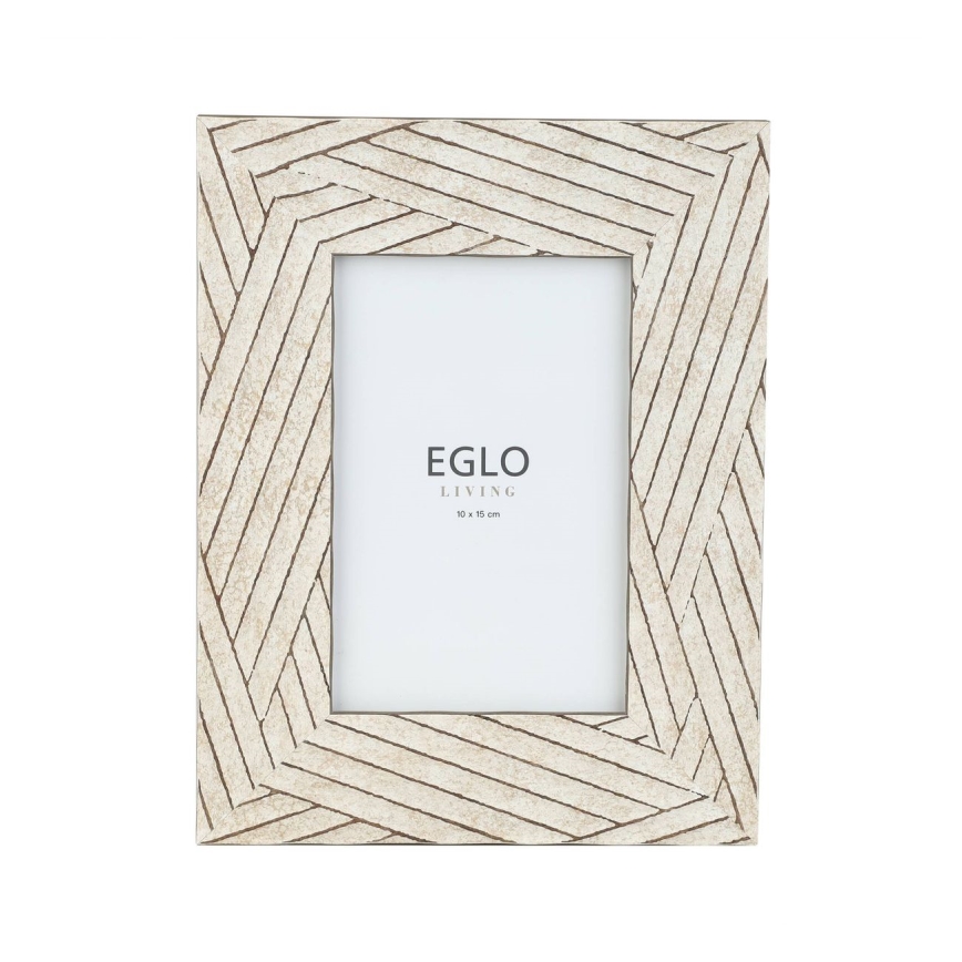 Eglo - Рамка за снимка 10x15 см бежов
