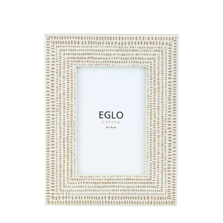 Eglo - Рамка за снимка 10x15 см кремав