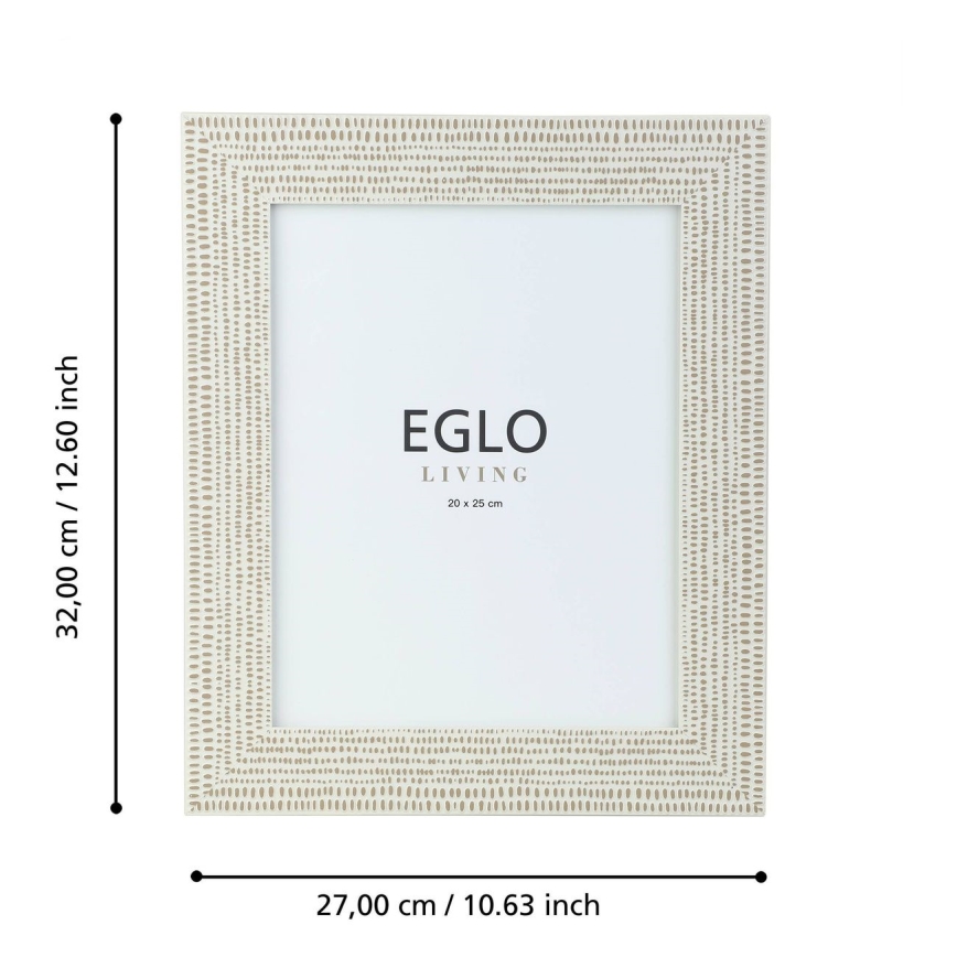 Eglo - Рамка за снимка 20x25 см кремав