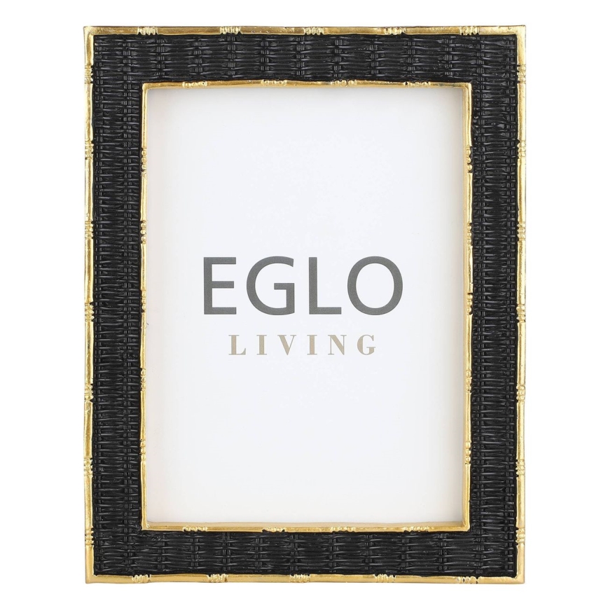 Eglo - Рамка за снимка 13x18 см черен/златист