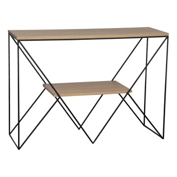 Eglo 424016 - Странична масичка OTAWARA 77x106 см кафява/черна