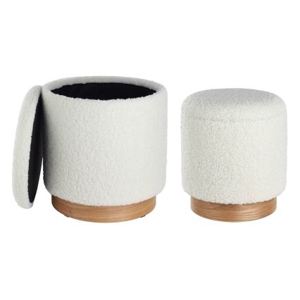 Eglo - КОМПЛЕКТ 2x Табуретка пр. 30,5/37 см бяла