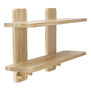 Eglo 424555 - Стенна полица MAINTIMBATO 32x60 cm дъб