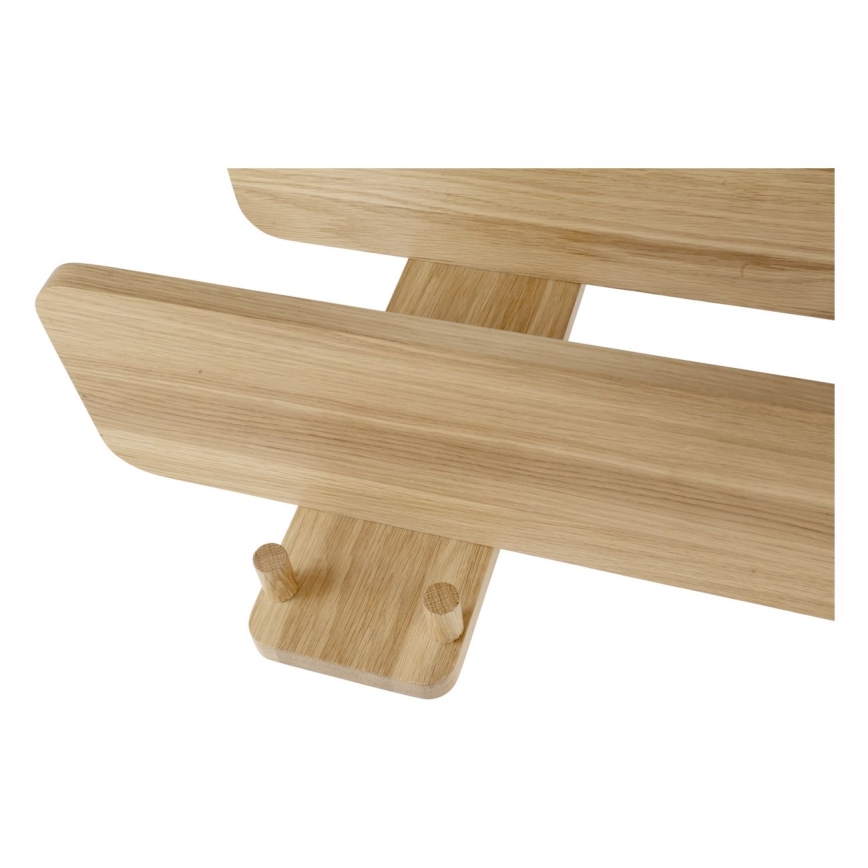 Eglo 424555 - Стенна полица MAINTIMBATO 32x60 cm дъб