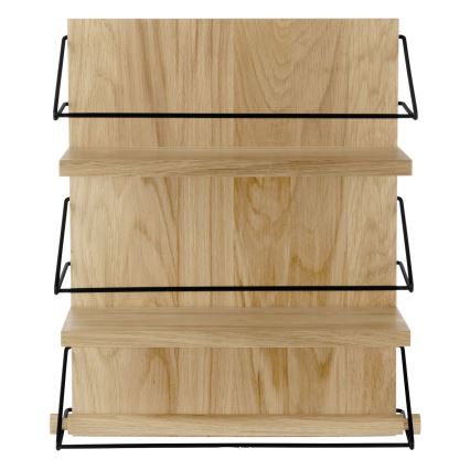 Eglo 424556 - Стенна полица MAINTIMBATO 41x33 cm дъб