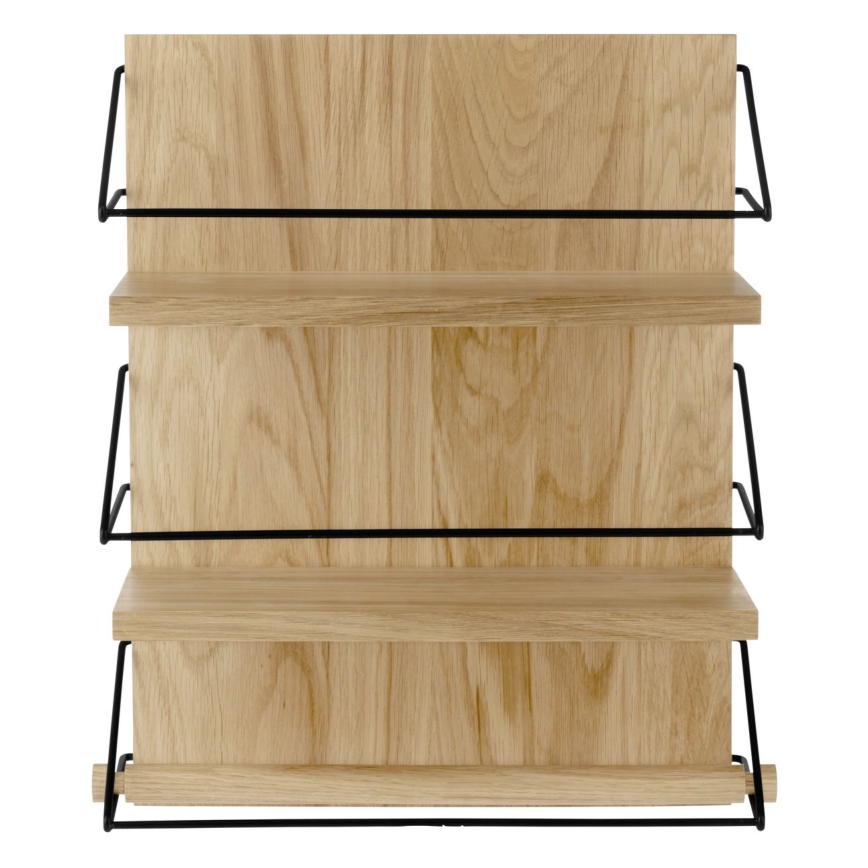 Eglo 424556 - Стенна полица MAINTIMBATO 41x33 cm дъб