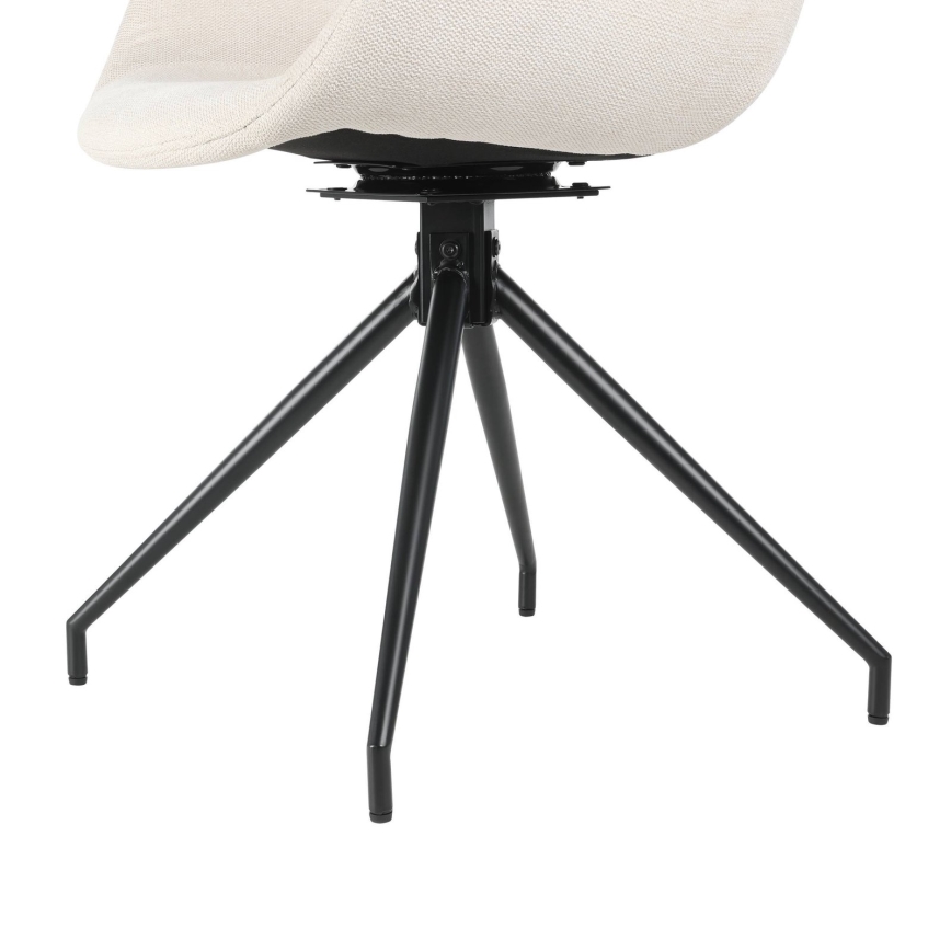 Eglo - Трапезен стол 82x58 см кремав/черен