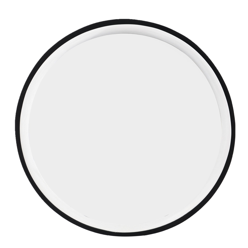 Eglo 425042 - Стенно огледало BANI Ø 31 см черно