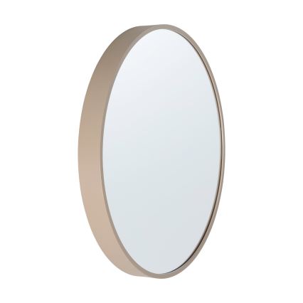 Eglo 425058 - Стенно огледало BANI, диаметър 40 см, бежово
