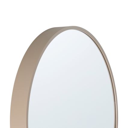 Eglo 425058 - Стенно огледало BANI, диаметър 40 см, бежово