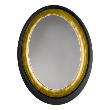 Eglo 425061 - Стенно огледало BONTANG 80x60 см черно/златно
