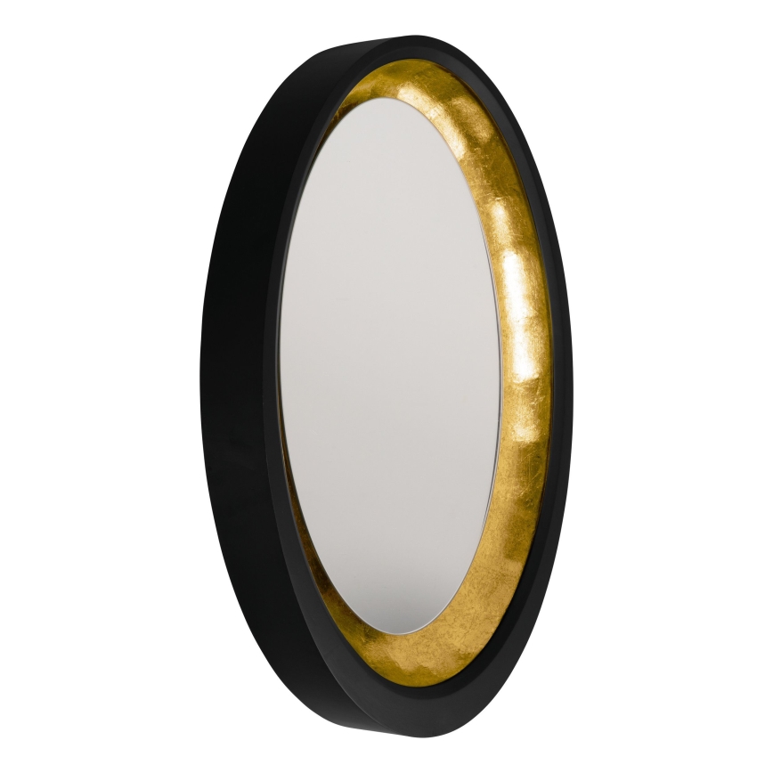 Eglo 425061 - Стенно огледало BONTANG 80x60 см черно/златно