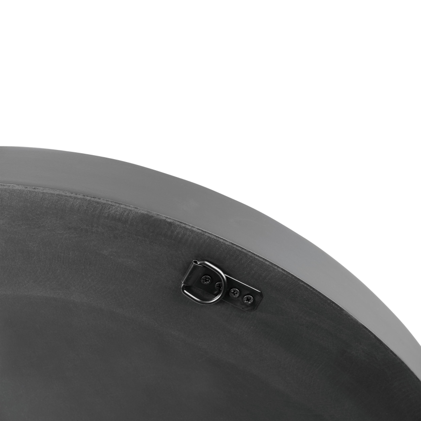 Eglo 425062 - Стенно огледало BONTANG Ø 90 см черно/златисто