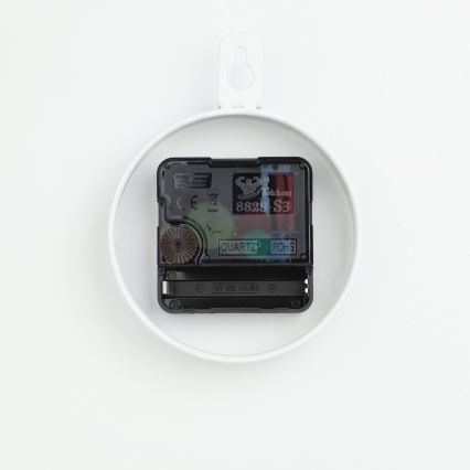 Eglo - Стенен часовник 1xAA Ø 30 см кафяв